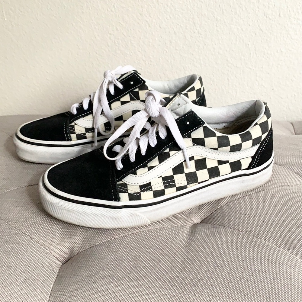 Checkered Vans